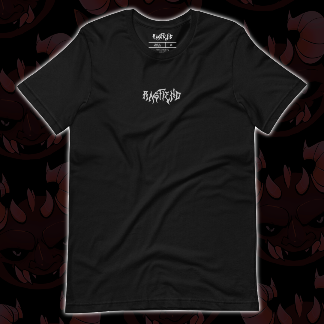 RAGFIEND T-Shirt (Embroidered - Centre)